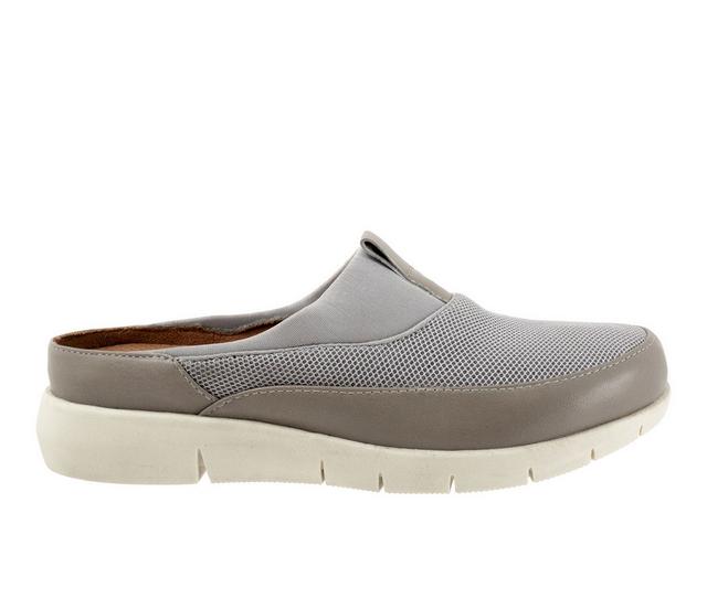 Women's Softwalk Aberdeen Sport Mules in Grey color