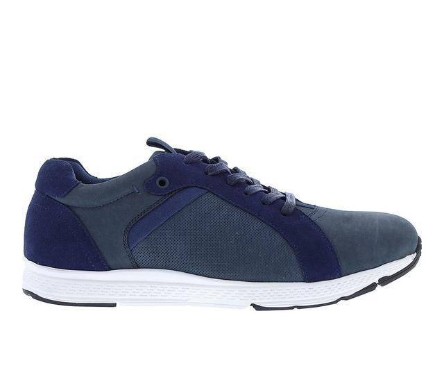 Men's English Laundry Lotus Casual Oxfords in Navy color