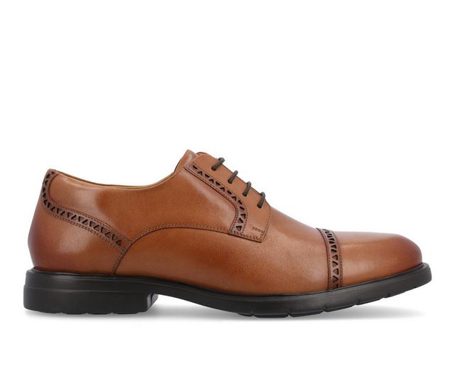Men's Thomas & Vine Kendrick Dress Oxfords in Cognac color