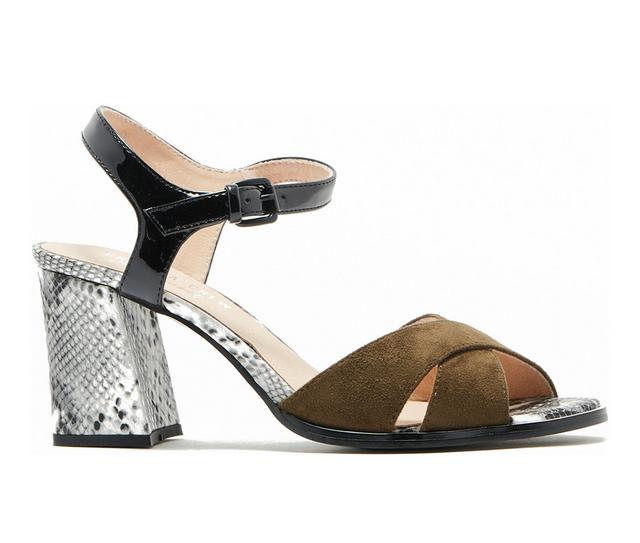 Women's Chelsea Crew Sandra Dress Sandals in Khaki Multi color