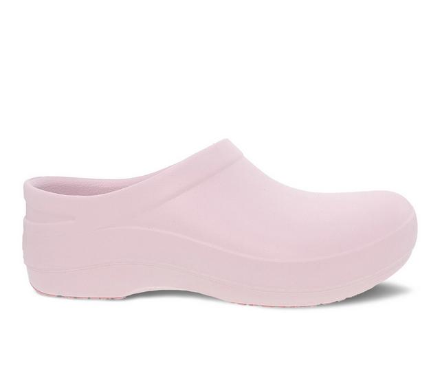 Women's Dansko Kaci Clogs in Pink color