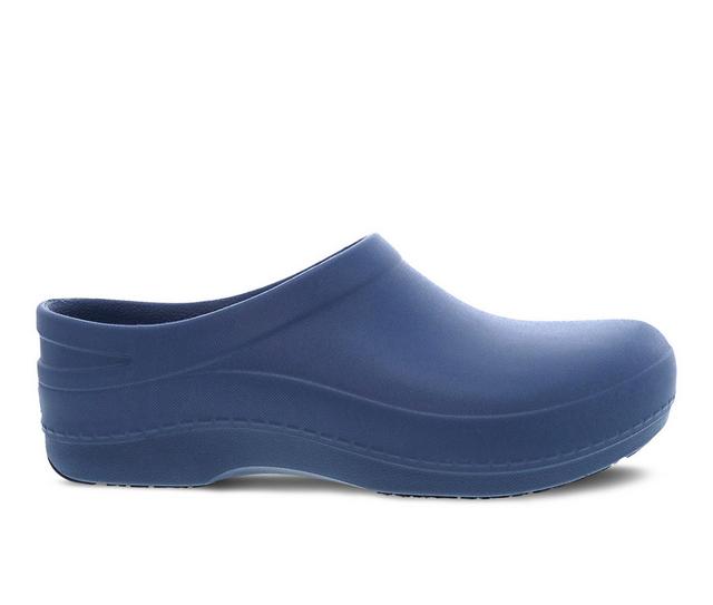 Women's Dansko Kaci Clogs in Blue color