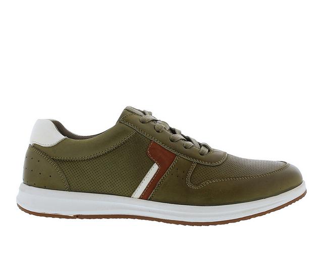 Men's English Laundry Brady Casual Oxford Sneakers in Army color