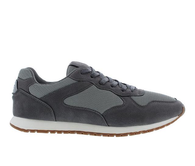 Men's English Laundry Fisher Casual Oxford Sneakers in Grey color