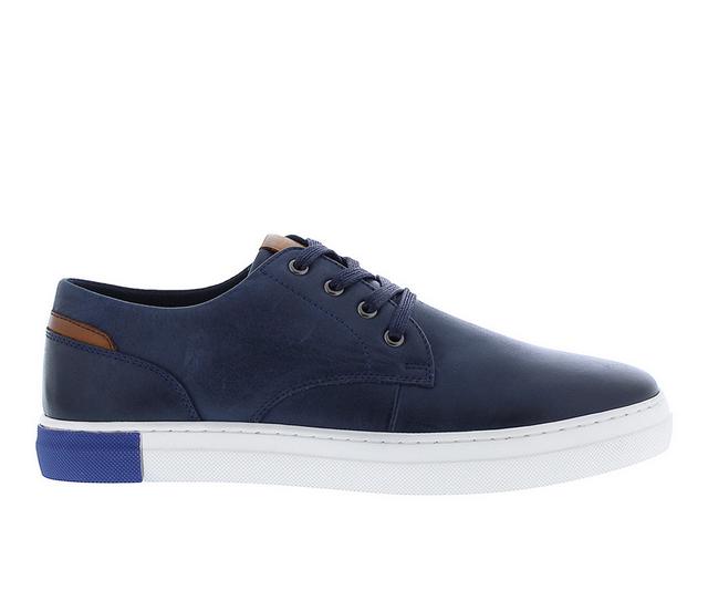 Men's English Laundry Kolby Casual Oxford Sneakers in Navy color