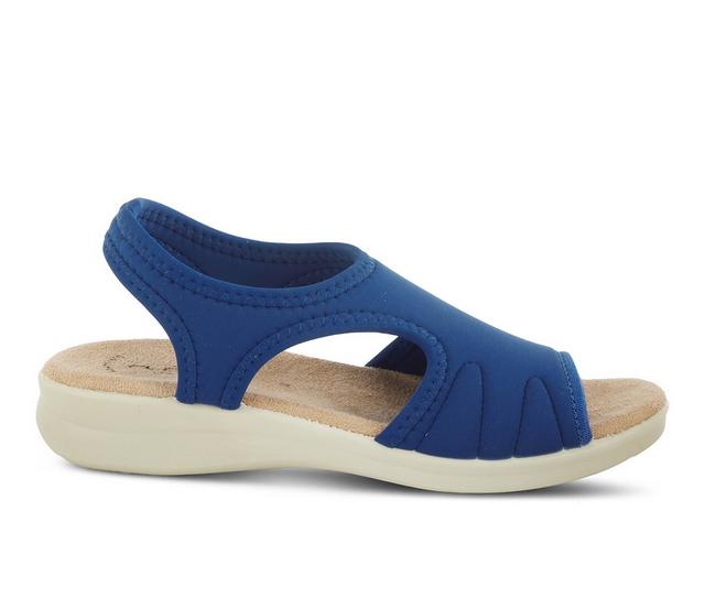 Women's Flexus Nyaman Sandals in Cobalt Blue color