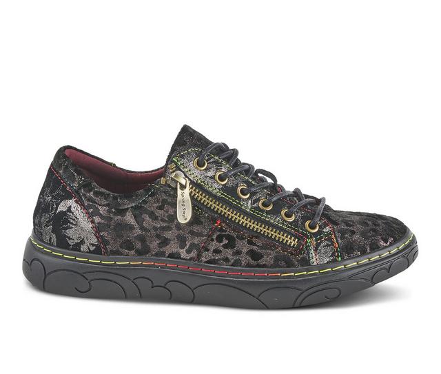 Women's L'Artiste Danli-Cheeta Fashion Sneakers in Pewter Multi color