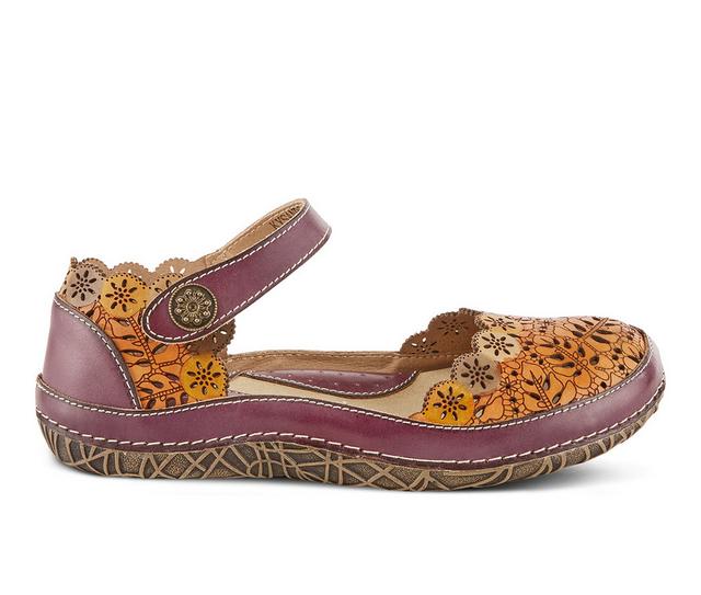 Women's L'Artiste Kysandra-Fleur Mary Jane Shoes in Purple Multi color