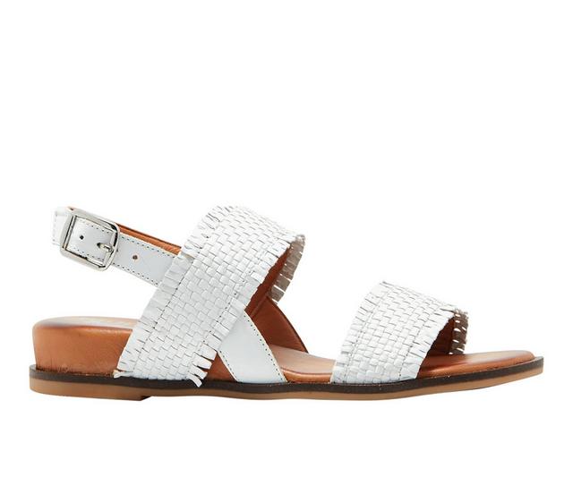 Women's Chelsea Crew Cuban Sandals in White color