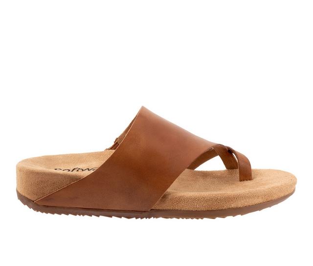 Women's Softwalk Blaine Sandals in Luggage color