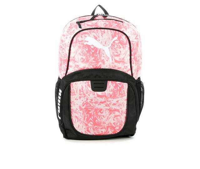 Puma Classic Core Backpack in Blk/ Rose Swirl color