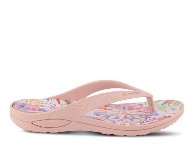 Women's SPRING STEP Contilo Flip-Flops in Pink color