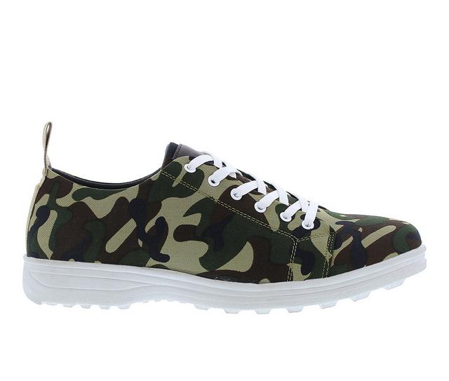 Men's French Connection Raven Sneaker in Army color