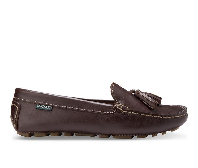 Women's Eastland Tabitha Driving Moc Loafers in Brown color