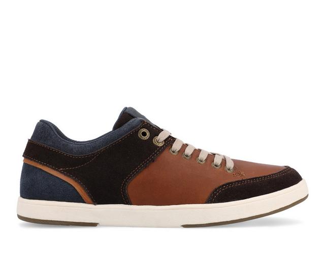 Men's Territory Pacer Casual Oxfords in Brown color