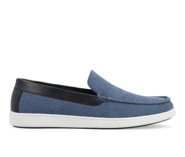 Men's Vance Co. Corey Loafers in Blue color