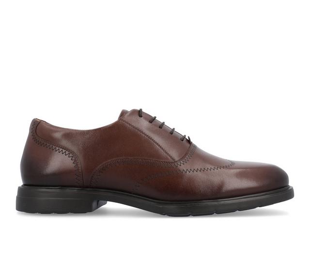 Men's Thomas & Vine Hughes Dress Oxfords in Brown color