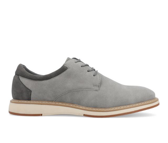 Men's Vance Co. Hodges Casual Oxfords in Grey color