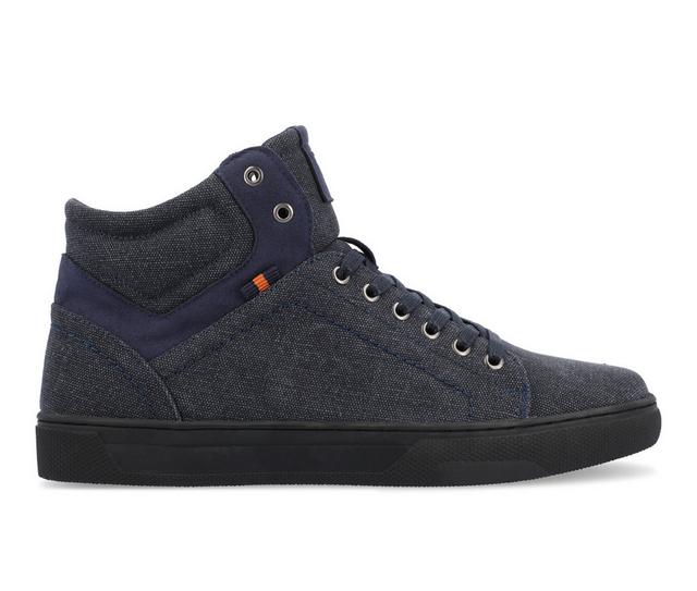 Men's Vance Co. Justin Sneaker Boots in Navy color