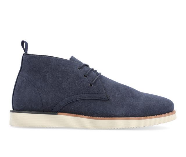 Men's Vance Co. Jimmy Chukka Boots in Navy color