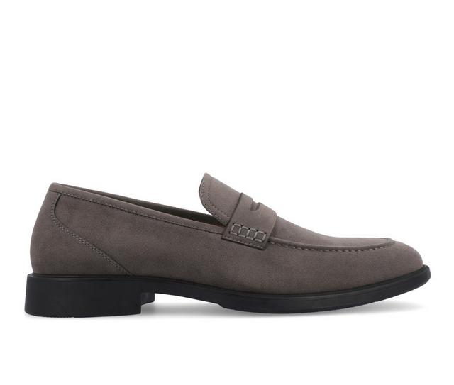 Men's Vance Co. Keith Dress Loafers in Grey color