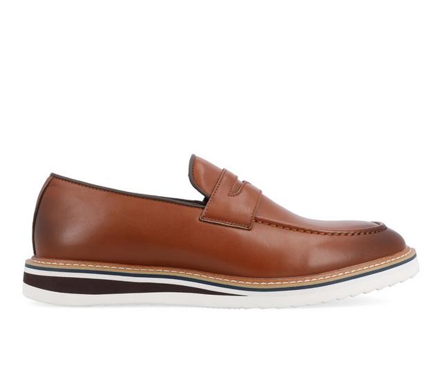 Men's Vance Co. Albert Loafers in Chestnut color