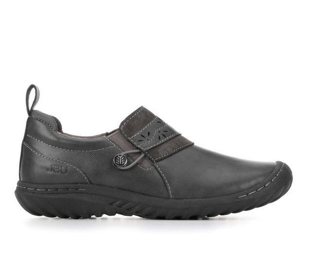 Women's JBU Fern Slip On Shoes in Charcoal color