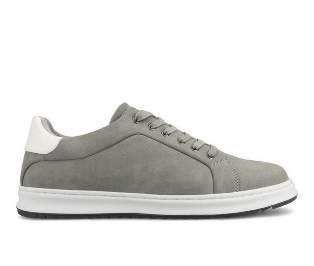 Men's Vance Co. Robby Casual Oxford Sneakers in Grey color