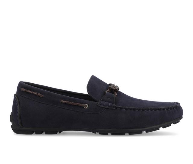Men's Vance Co. Tyrell Casual Loafers in Navy color