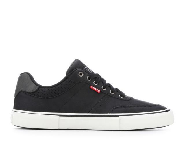 Men's Levis Munro UL Casual Shoes in Black/Charcoal color