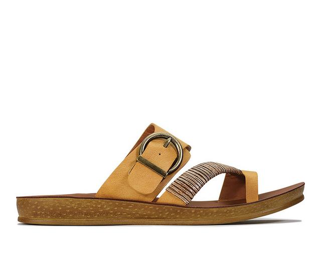 Women's Los Cabos Bria Sandals in Mustard color