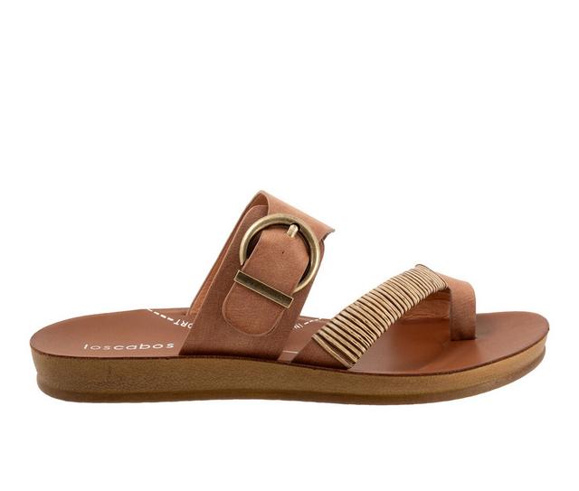 Women's Los Cabos Bria Sandals in Chocolate color