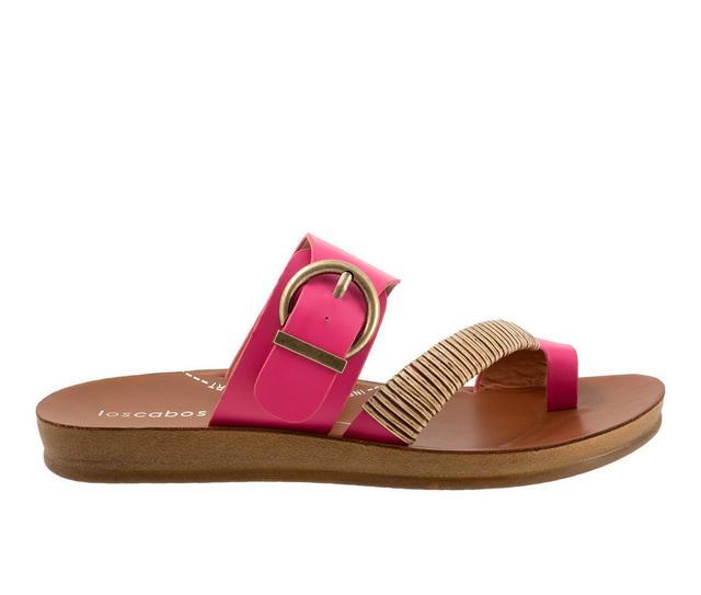 Women's Los Cabos Bria Sandals in Fuchsia color