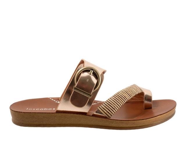 Women's Los Cabos Bria Sandals in Rose Gold color
