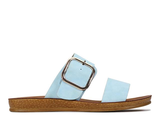 Women's Los Cabos Doti Sandals in Chalk Blue color