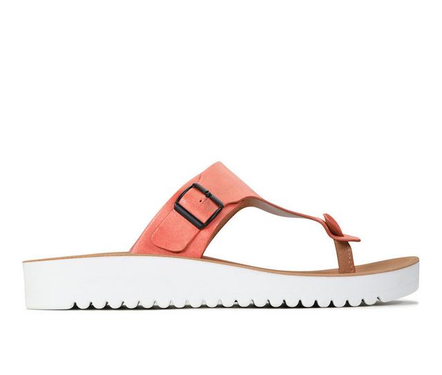 Women's Los Cabos Nine Sandals in Coral color