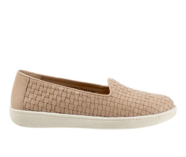 Women's Trotters Adelina Slip On Shoes in Nude color
