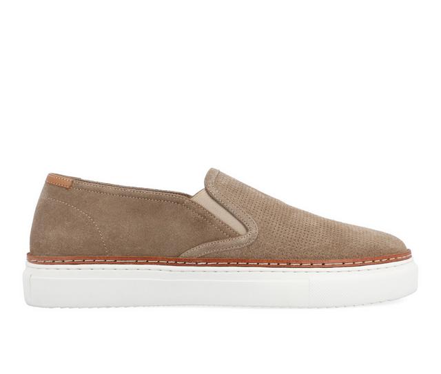 Men's Thomas & Vine Tillman Casual Slip On Shoes in Taupe color
