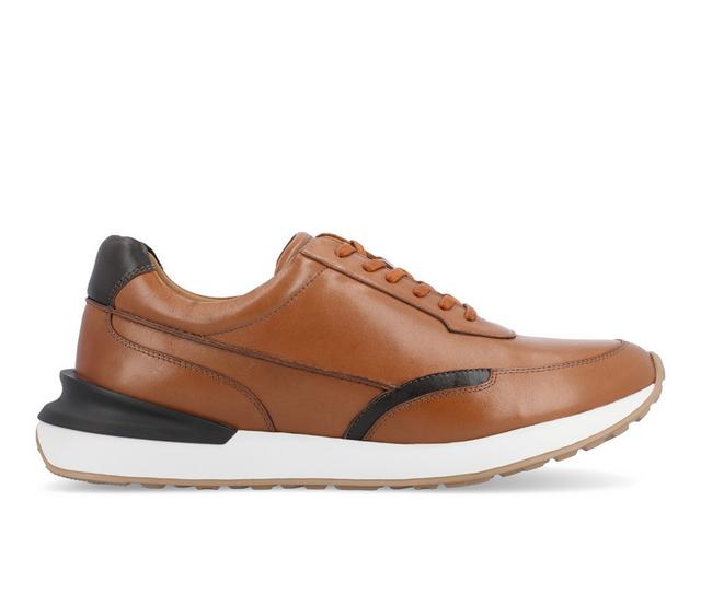 Men's Thomas & Vine Lowe Casual Oxford Sneakers in Cognac color