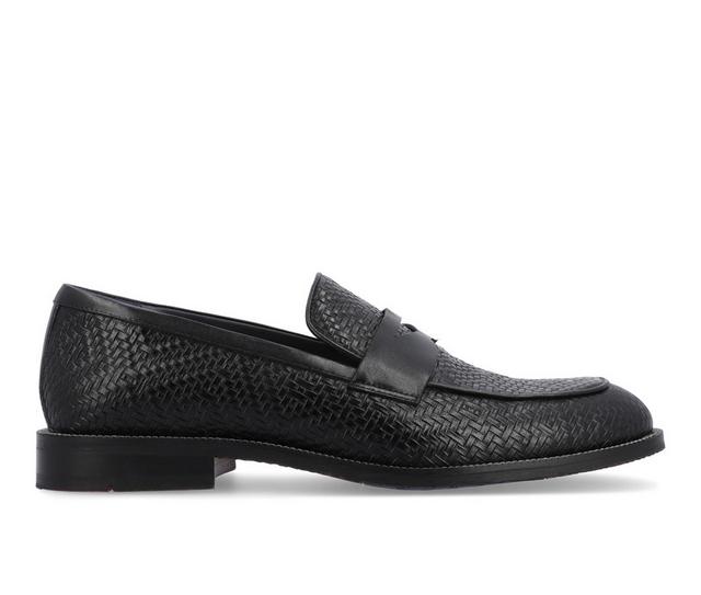 Men's Thomas & Vine Barlow Dress Loafers in Black color