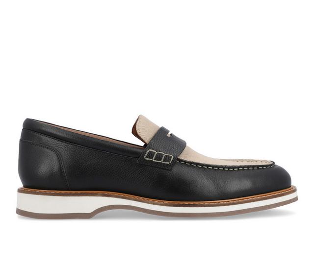 Men's Thomas & Vine Kaufman Casual Loafers in Black color