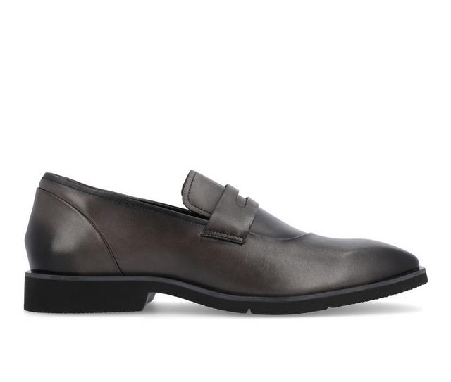 Men's Thomas & Vine Zenith Dress Loafers in Charcoal color
