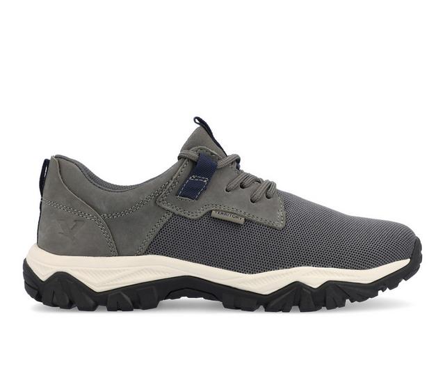 Men's Territory Trekker Casual Oxford Sneakers in Grey color