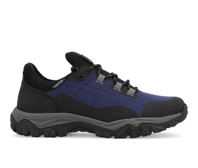 Men's Territory Rainer Hiking Sneakers in Blue color