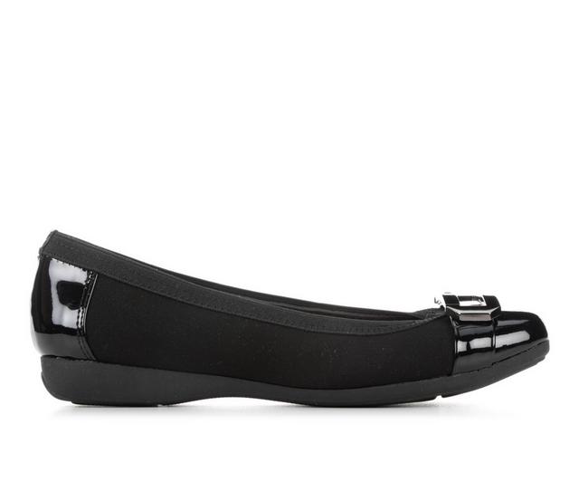 Women's Anne Klein Ursula Flats in Black color