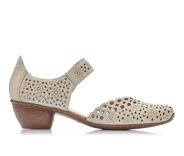 Women's RIEKER Mirjam 53 Shoes in Cream color