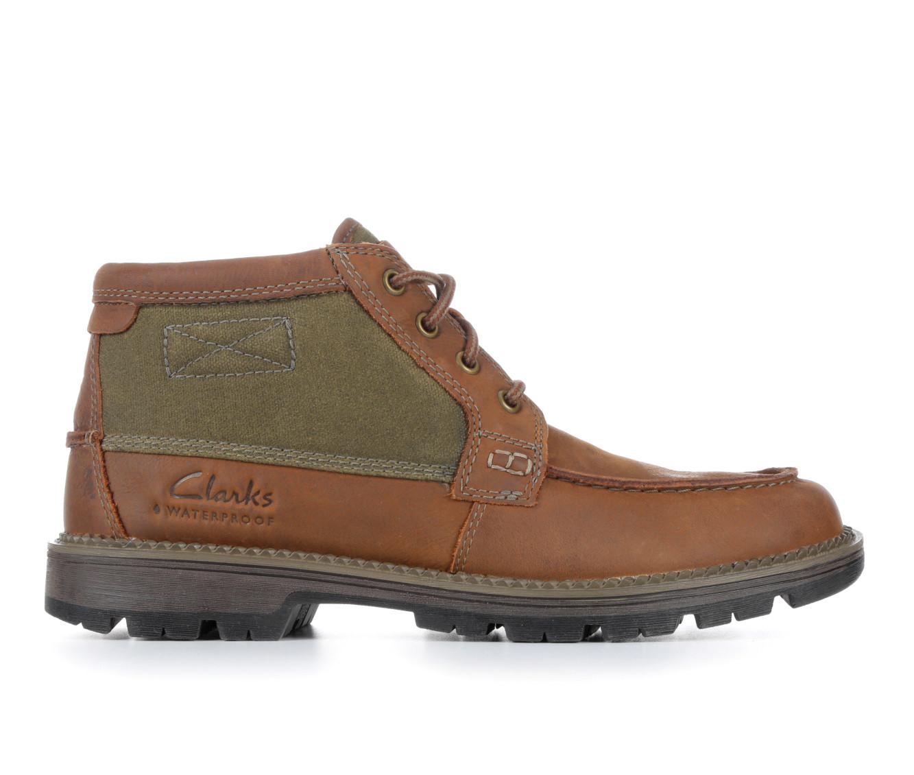 Men's Clarks Maplewalk Moc Toe Casual Boots