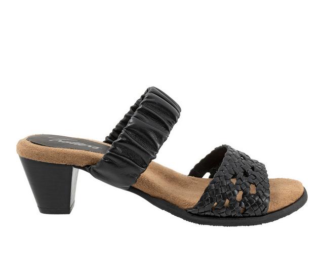 Women's Trotters Mae Dress Sandals in Black color