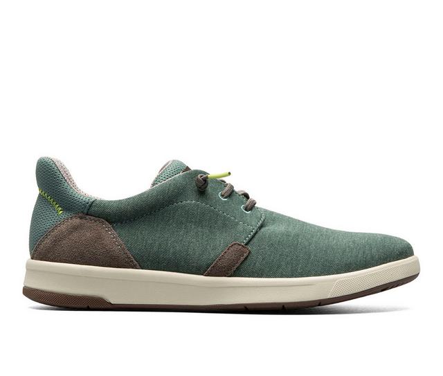 Men's Florsheim Crossover Can Elastic Lace Slip-on Sneakers in Green color