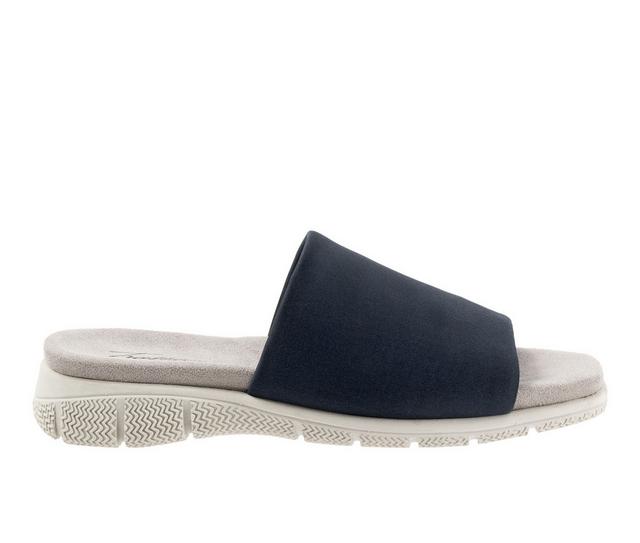 Women's Trotters Toni Sandals in Navy color